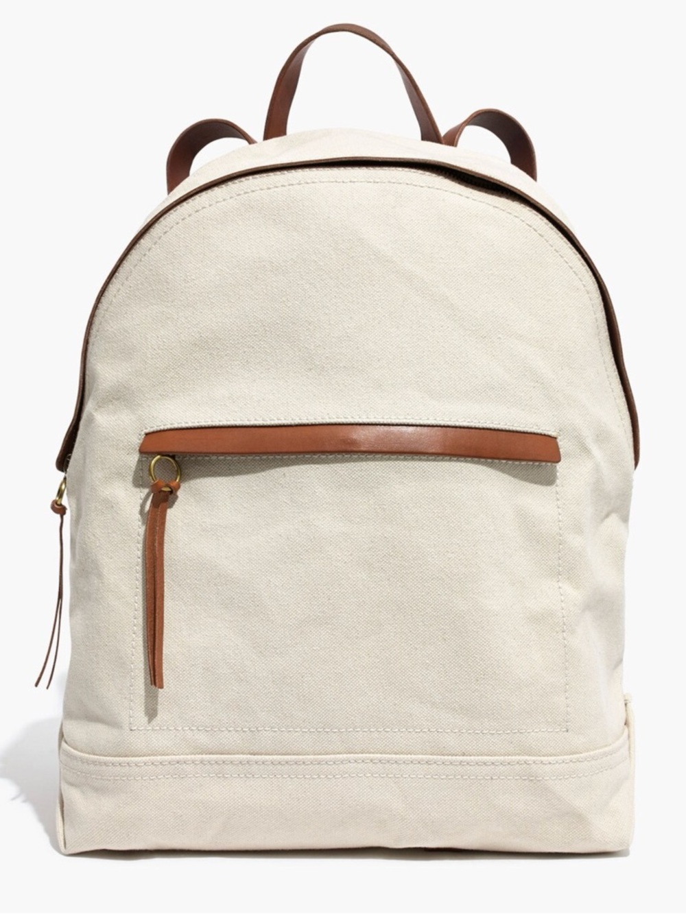 Madewell The Charleston Backpack - Vintage Canvas with Italian Leather Straps